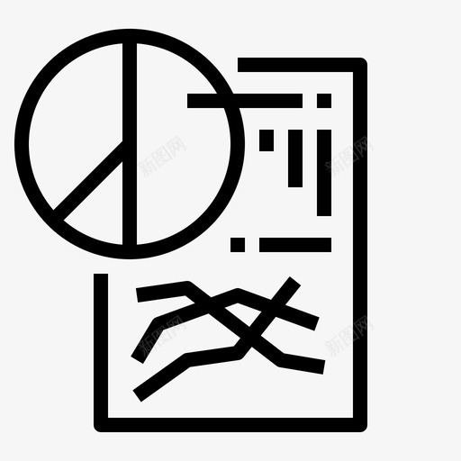 统计学数据分析19线性图标svg_新图网 https://ixintu.com 数据分析 线性 统计学