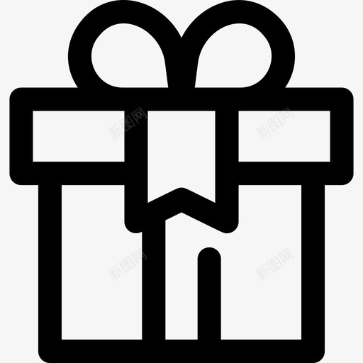 礼物圣诞282直系图标svg_新图网 https://ixintu.com 圣诞 直系 礼物