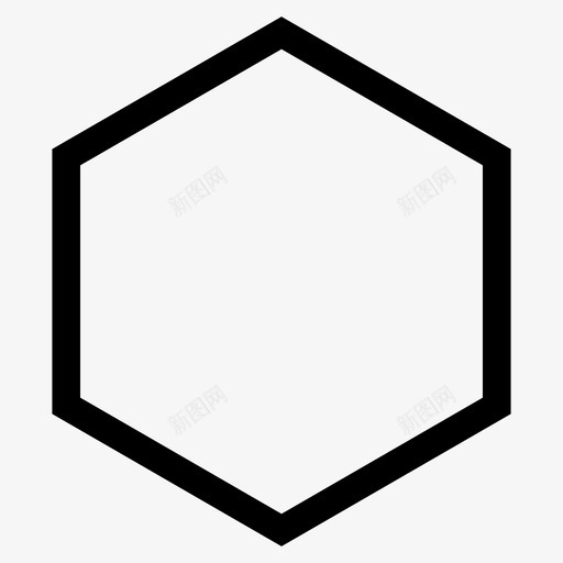 六角形图标svg_新图网 https://ixintu.com 六角形