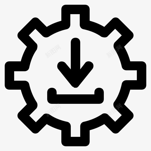 管理器设置软件图标svg_新图网 https://ixintu.com 下载 管理器 系统 设置 软件