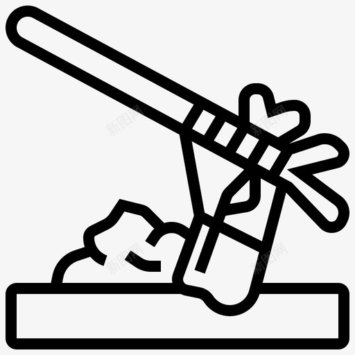 锄头史前38直系图标svg_新图网 https://ixintu.com 史前 直系 锄头