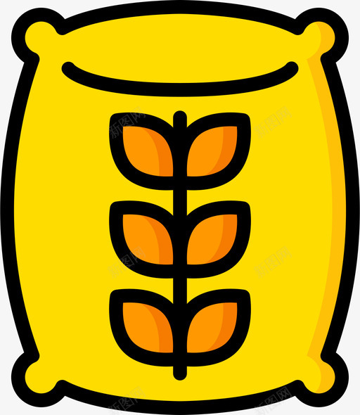 面粉超市74原色图标svg_新图网 https://ixintu.com 原色 超市 面粉