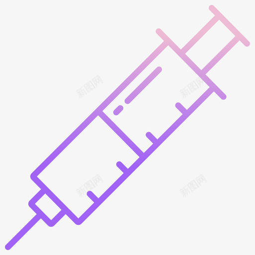 注射器科学技术4轮廓梯度图标svg_新图网 https://ixintu.com 梯度 注射器 科学技术 轮廓