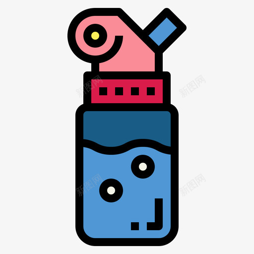 瓶子篮球44线性颜色图标svg_新图网 https://ixintu.com 瓶子 篮球 线性 颜色