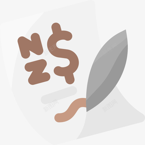 发票货币94固定图标svg_新图网 https://ixintu.com 发票 固定 货币