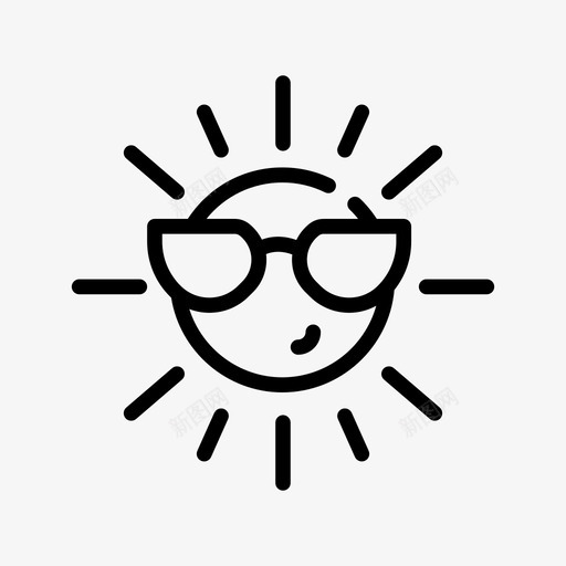 太阳系117号夏季图标svg_新图网 https://ixintu.com 117号 夏季 太阳系