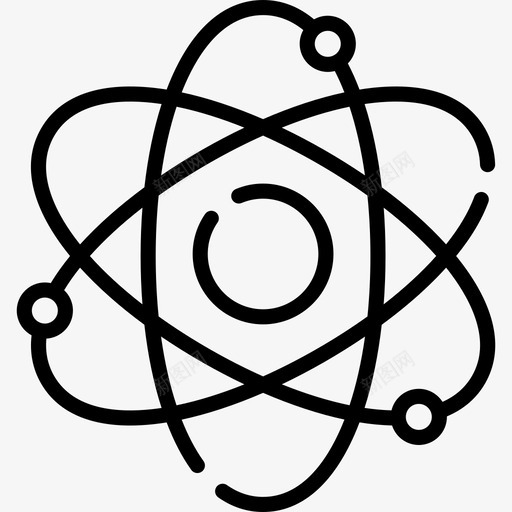 物理学生物工程39线性图标svg_新图网 https://ixintu.com 物理学 生物工程 线性