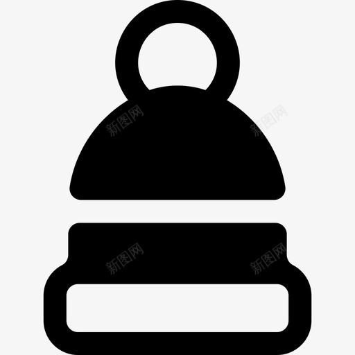 圣诞帽圣诞284填充图标svg_新图网 https://ixintu.com 圣诞 填充
