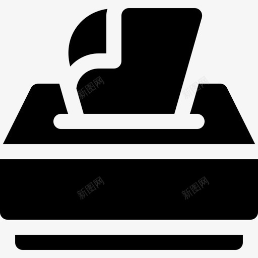 纸巾过敏23填充图标svg_新图网 https://ixintu.com 填充 纸巾 过敏