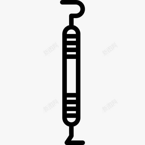 牙科探针牙医54线性图标svg_新图网 https://ixintu.com 探针 牙医 牙科 线性