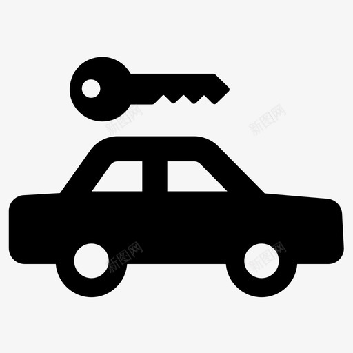 汽车出租汽车汽车钥匙图标svg_新图网 https://ixintu.com 出租汽车 汽车 汽车销售 钥匙
