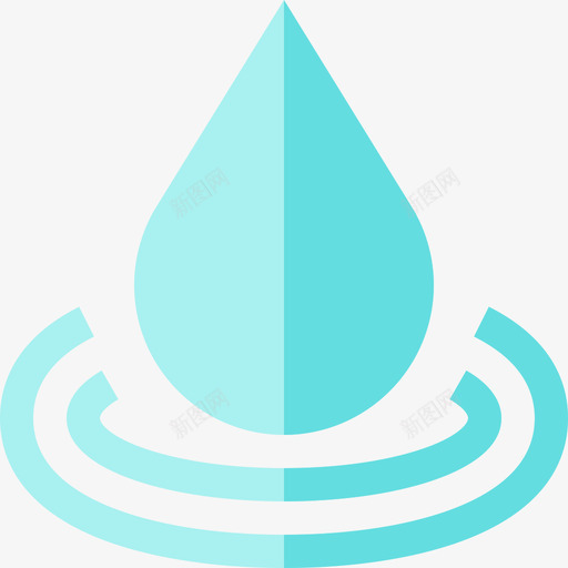 水健康20平坦图标svg_新图网 https://ixintu.com 健康 平坦