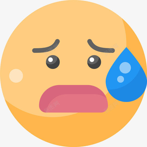 焦虑表情7平淡图标svg_新图网 https://ixintu.com 平淡 焦虑 表情