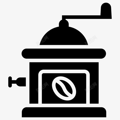 咖啡研磨机研磨机家用电器图标svg_新图网 https://ixintu.com 咖啡 图标 字形 家用电器 工具 手动 浪费 研磨 研磨机