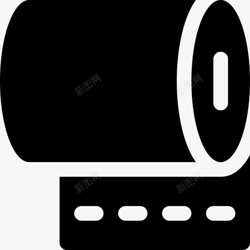 卫生纸冠状病毒46填充图标svg_新图网 https://ixintu.com 冠状 卫生纸 填充 病毒