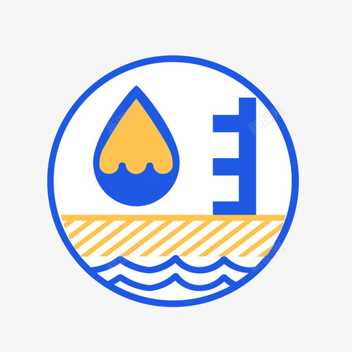 地下水水位监测站svg_新图网 https://ixintu.com 地下水水位监测站