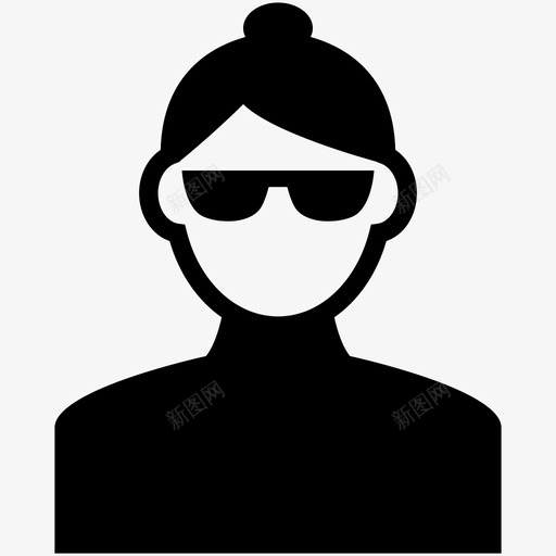 女商人头像人物图标svg_新图网 https://ixintu.com 人物 商人 头像 女人