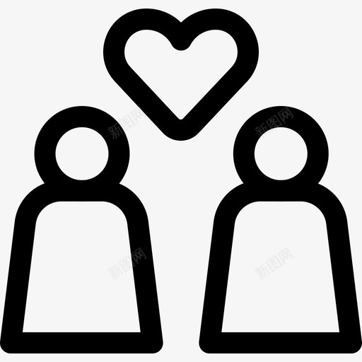人沟通183直系图标svg_新图网 https://ixintu.com 沟通 直系