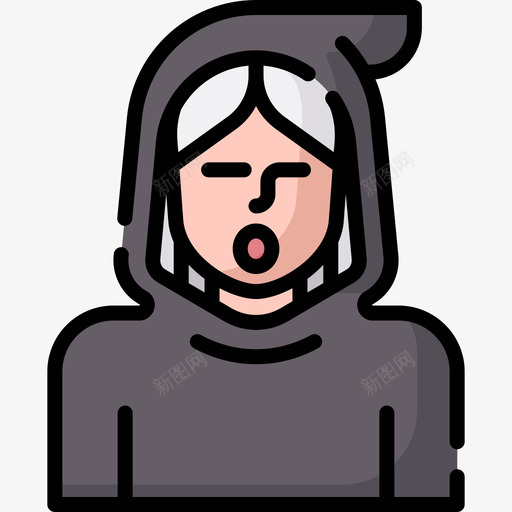 女妖奇异的角色22线性的颜色图标svg_新图网 https://ixintu.com 奇异 女妖 女鬼 女鬼PNG 女魔 性的 线性 角色 颜色