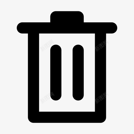 删除应用程序垃圾桶图标svg_新图网 https://ixintu.com 删除 垃圾桶 应用程序 用户界面