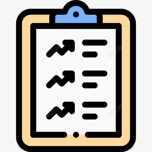 计划营销增长30线性颜色图标svg_新图网 https://ixintu.com 增长 线性 营销 计划 颜色