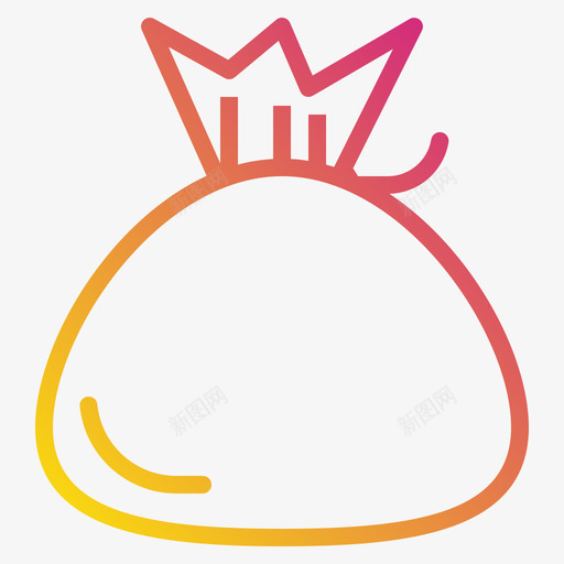 垃圾袋清洁104坡度图标svg_新图网 https://ixintu.com 卡通垃圾袋 坡度 垃圾袋 清洁