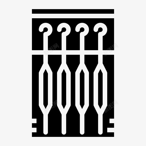 针机器纹身图标svg_新图网 https://ixintu.com 实心 工具 机器 纹身