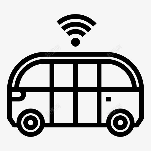 班车公共交通14直达图标svg_新图网 https://ixintu.com 交通 公共 班车 直达