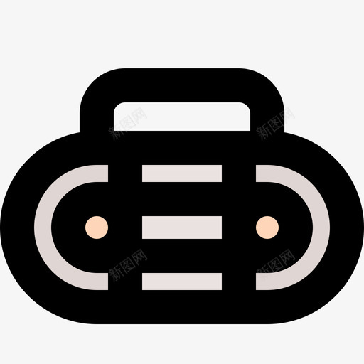 吊杆箱技术设备1线性颜色图标svg_新图网 https://ixintu.com 吊杆 技术 线性 设备 颜色
