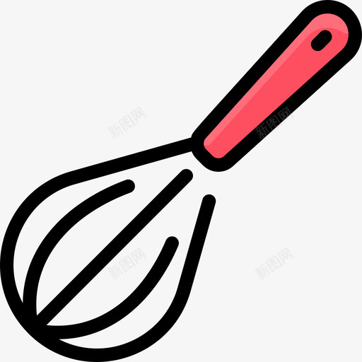 搅拌器厨房144线性颜色图标svg_新图网 https://ixintu.com 厨房 搅拌器 线性 颜色