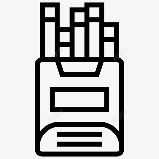 香烟嘻哈2直系图标svg_新图网 https://ixintu.com 嘻哈 直系 香烟