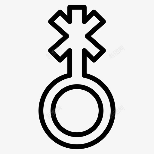 性别酷儿lgbt1线性图标svg_新图网 https://ixintu.com lgbt 性别 线性 酷儿