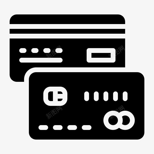 信用卡金融25充值图标svg_新图网 https://ixintu.com 信用卡 充值 金融
