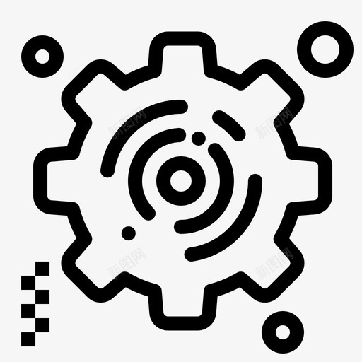 业务设置装备图标svg_新图网 https://ixintu.com 业务 新业务 装备 设置