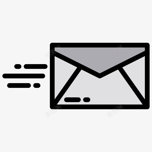 电子邮件呼叫中心2线形颜色图标svg_新图网 https://ixintu.com 呼叫中心 电子邮件 线形 颜色