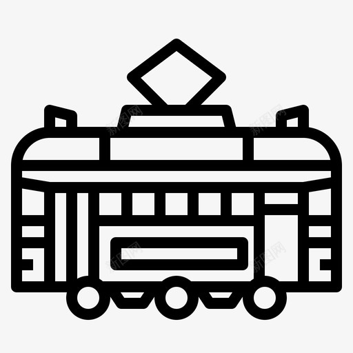 有轨电车公共交通14直达svg_新图网 https://ixintu.com 有轨 电车 公共 交通 直达