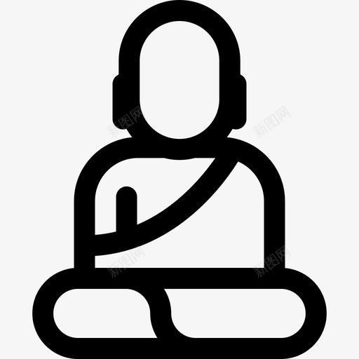 佛陀历史42直系图标svg_新图网 https://ixintu.com 佛陀 历史 直系