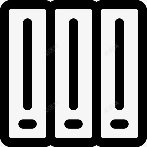 文件夹办公室1线性svg_新图网 https://ixintu.com 文件夹 办公室 线性