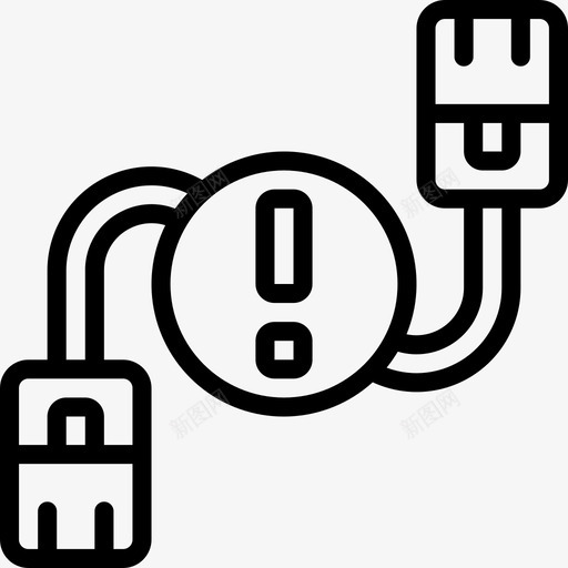 以太网通知11线性svg_新图网 https://ixintu.com 以太网 通知 线性
