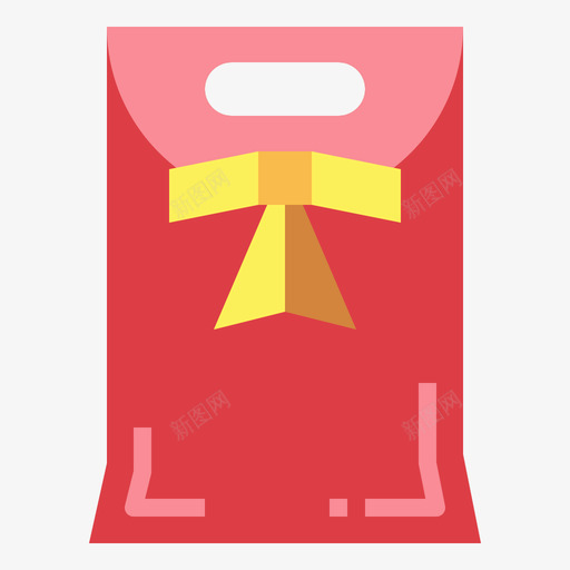 礼品包21号包扁平svg_新图网 https://ixintu.com 礼品 21号包 扁平