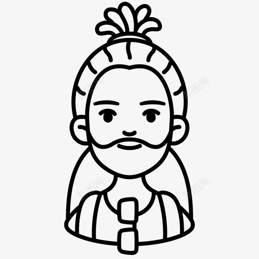 背包客头像男人svg_新图网 https://ixintu.com 头像 背包 旅游 职业 人物 轮廓