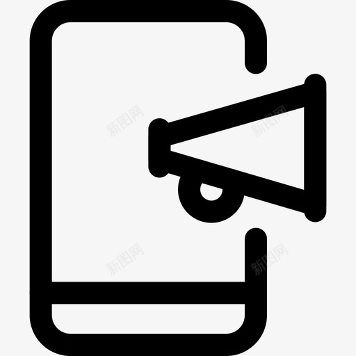 广播广告62线性svg_新图网 https://ixintu.com 广播 广告 线性