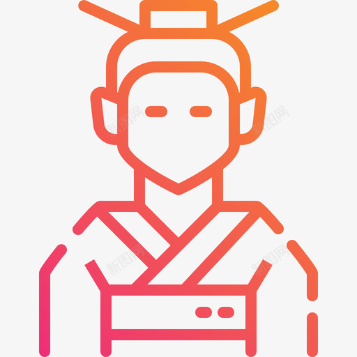 女日本86岁线性梯度svg_新图网 https://ixintu.com 日本 86岁 线性 梯度