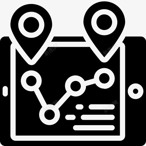 Gps移动设备管理7填充图标svg_新图网 https://ixintu.com Gps 填充 移动 设备管理