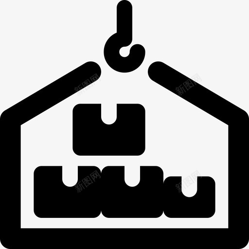 装运仓库4已填充svg_新图网 https://ixintu.com 装运 仓库 填充