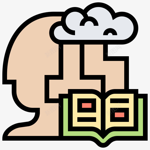 学习思维过程4线条色彩svg_新图网 https://ixintu.com 学习 思维 过程 线条 色彩