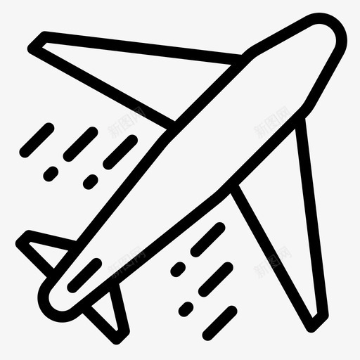 飞机交付145直线svg_新图网 https://ixintu.com 飞机 交付 直线
