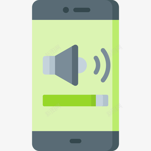 音量android应用程序13扁平图标svg_新图网 https://ixintu.com android 应用程序 扁平 音量