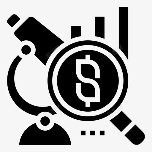 分析股票投资7字形svg_新图网 https://ixintu.com 分析 股票投资 字形