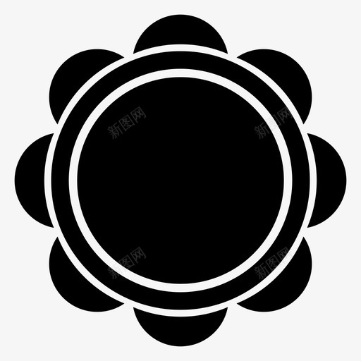手鼓乐器音乐svg_新图网 https://ixintu.com 手鼓 乐器 音乐 噪音 声音 铃鼓
